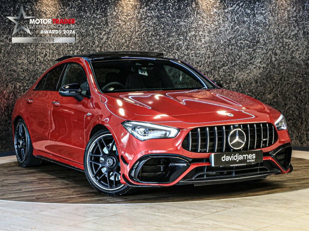 Mercedes-Benz CLA Class Cla45 Amg S Plus Red