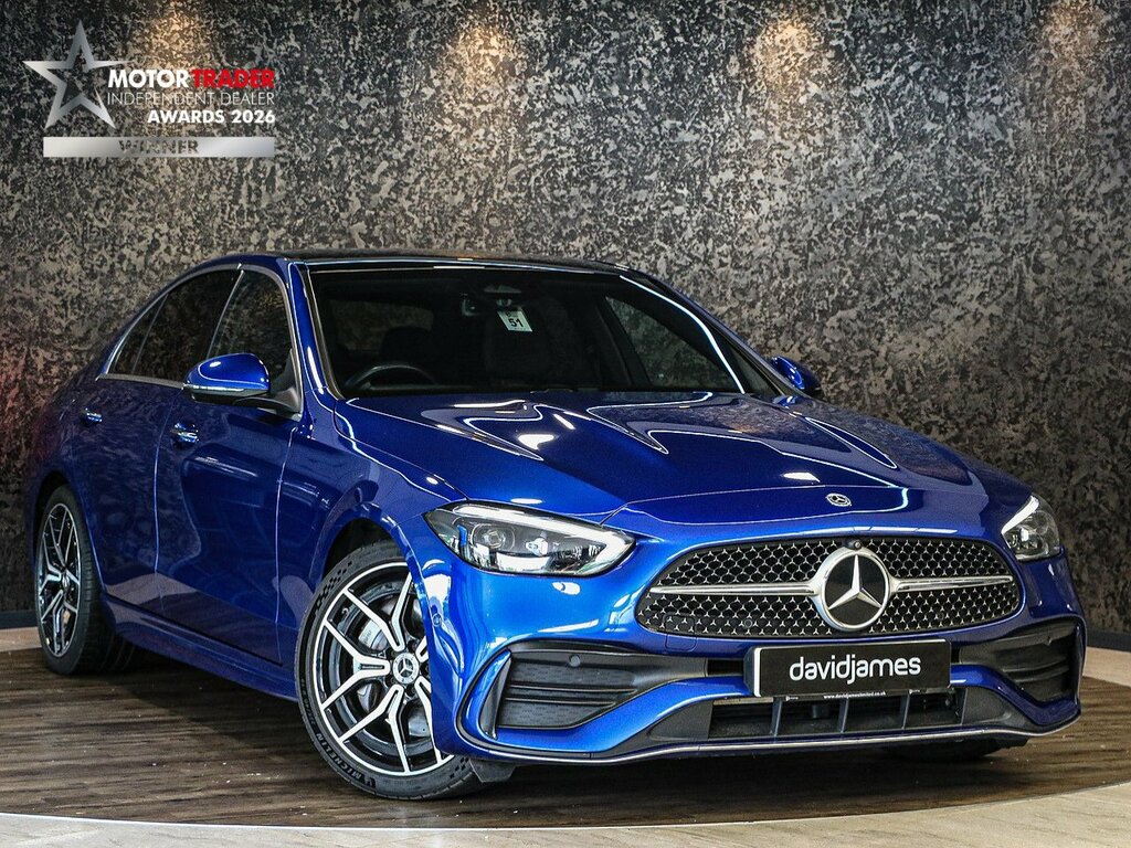 Mercedes-Benz C Class C200h Mhev Amg Line Blue