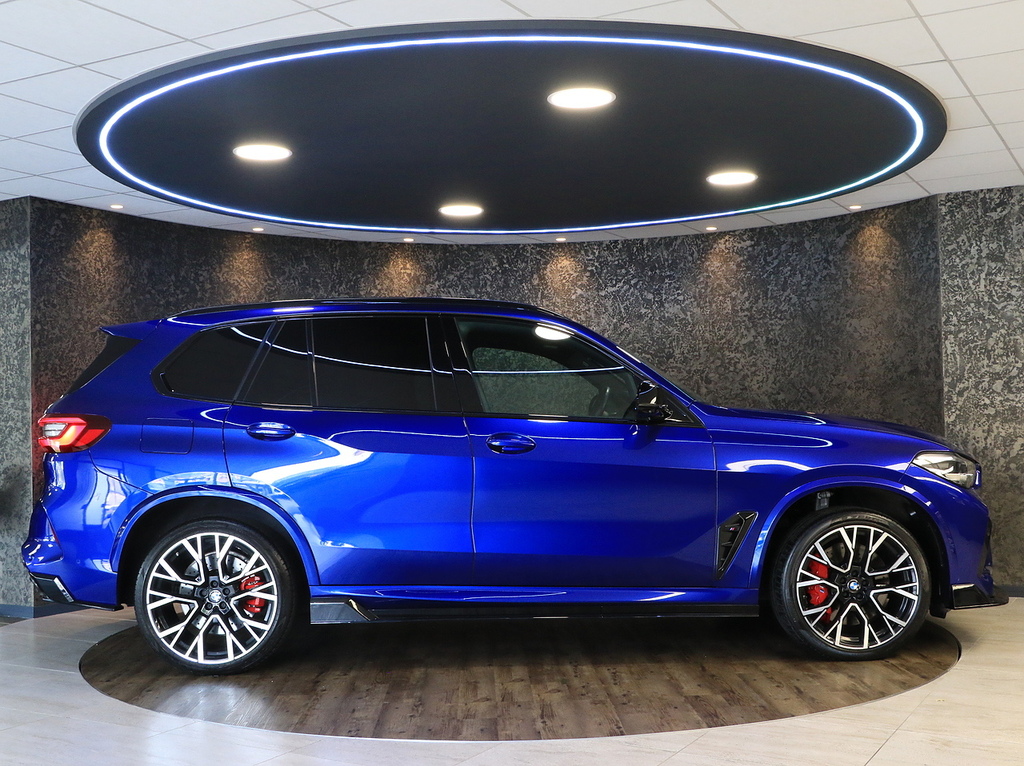 BMW X5 M Plug In Hybrid 45E Wih Sky Lounge Pan Roof Blue #8