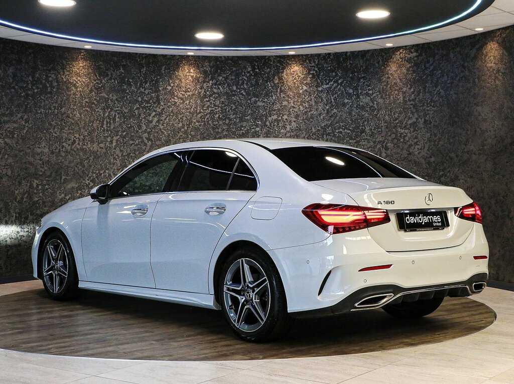 Mercedes-Benz A Class A180h Mhev Amg Line KJ23WOH White #5