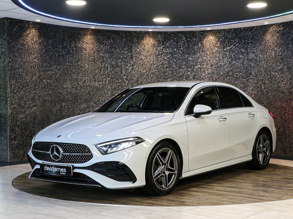 Mercedes-Benz A Class A180h Mhev Amg Line KJ23WOH White #3