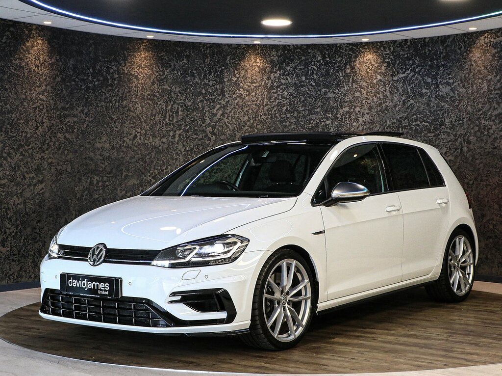 Volkswagen Golf Tsi R YH19NSK White #4
