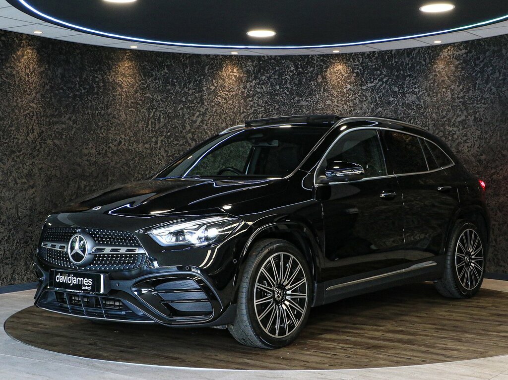 Mercedes-Benz GLA Class Gla200h Mhev Amg Line MV73FYJ Black #3