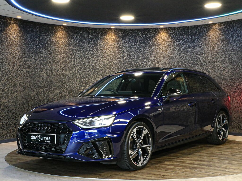 Audi A4 Avant Tfsi Black Edition Blue #6