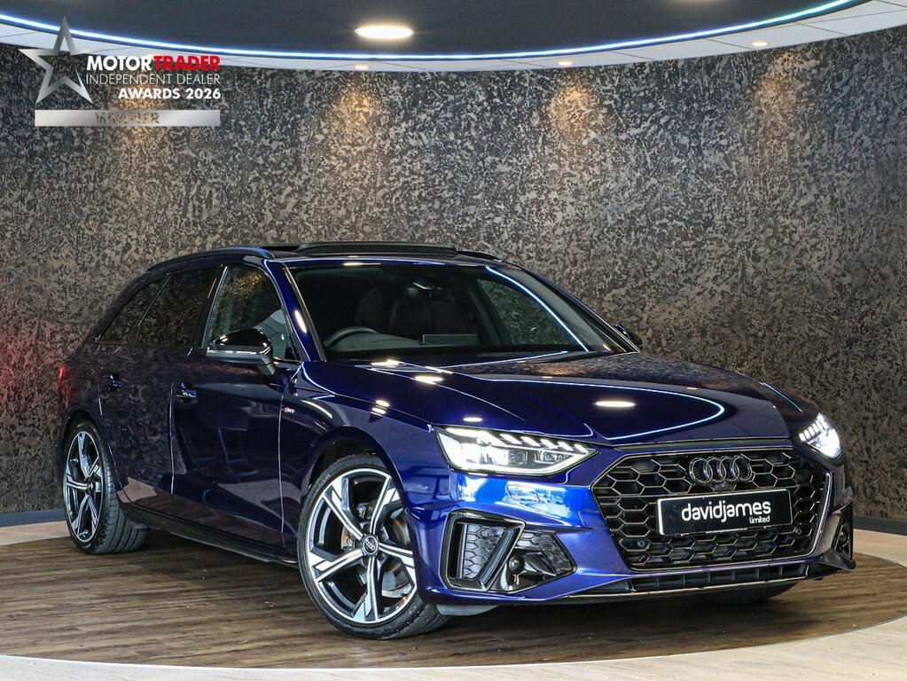 Audi A4 Avant Tfsi Black Edition Blue