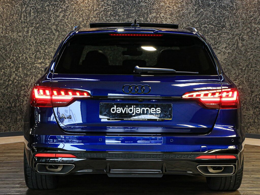 Audi A4 Avant 35 Tdi Black Edition S Tronic Tech Pack Blue #9