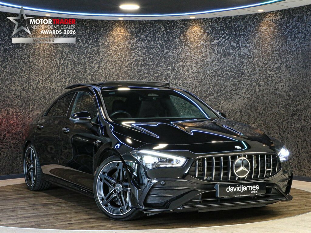 Mercedes-Benz CLA Class Cla35h Mhev Amg Black