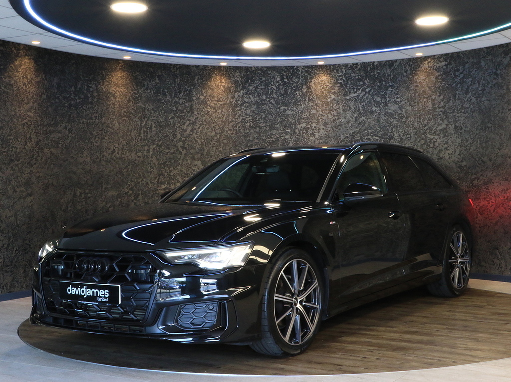 Audi A6 Avant Tfsi Black Edition Black #3