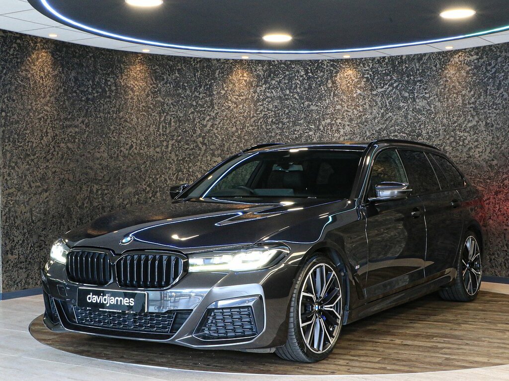 BMW 5 Series 530D Mht M Sport YC23GPV Grey #3