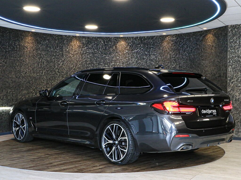 BMW 5 Series 530D Mht M Sport YC23GPV Grey #5