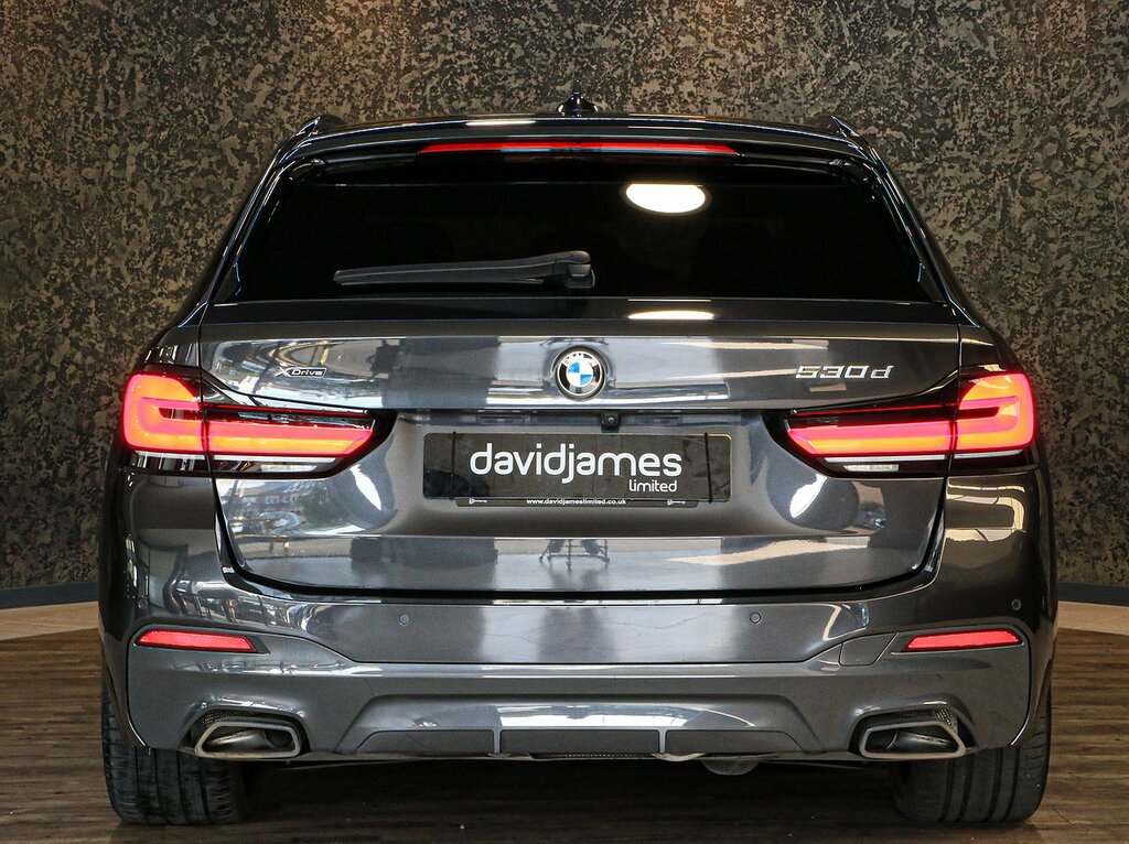 BMW 5 Series 530D Mht M Sport YC23GPV Grey #6