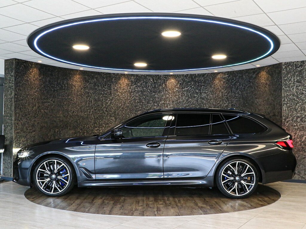 BMW 5 Series 530D Mht M Sport YC23GPV Grey #4