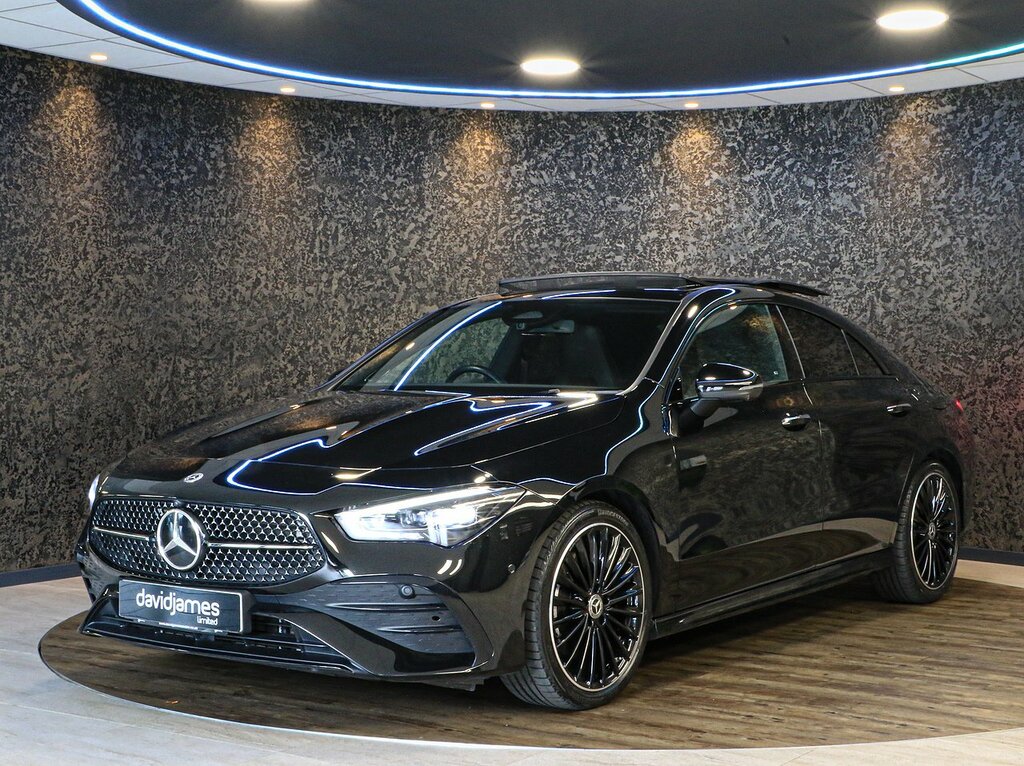 Mercedes-Benz CLA Class Cla200h Mhev Amg Line NL25YMC Black #5