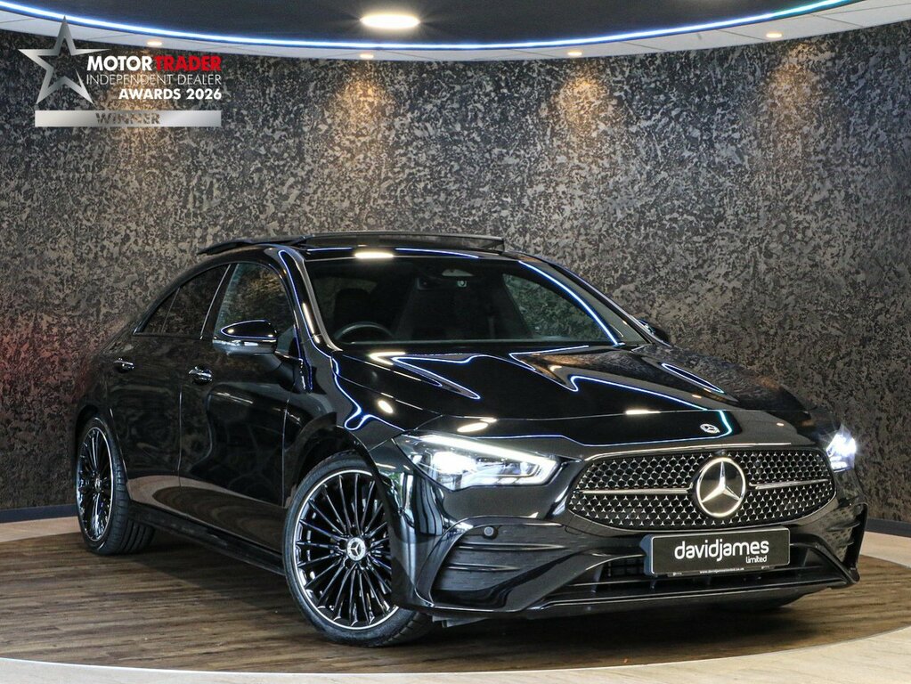 Mercedes-Benz CLA Class Cla200h Mhev Amg Line Black