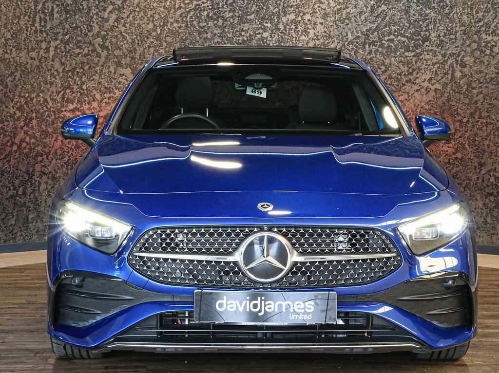 Mercedes-Benz A Class A200h Mhev Amg Line YP73ZVK Blue #3