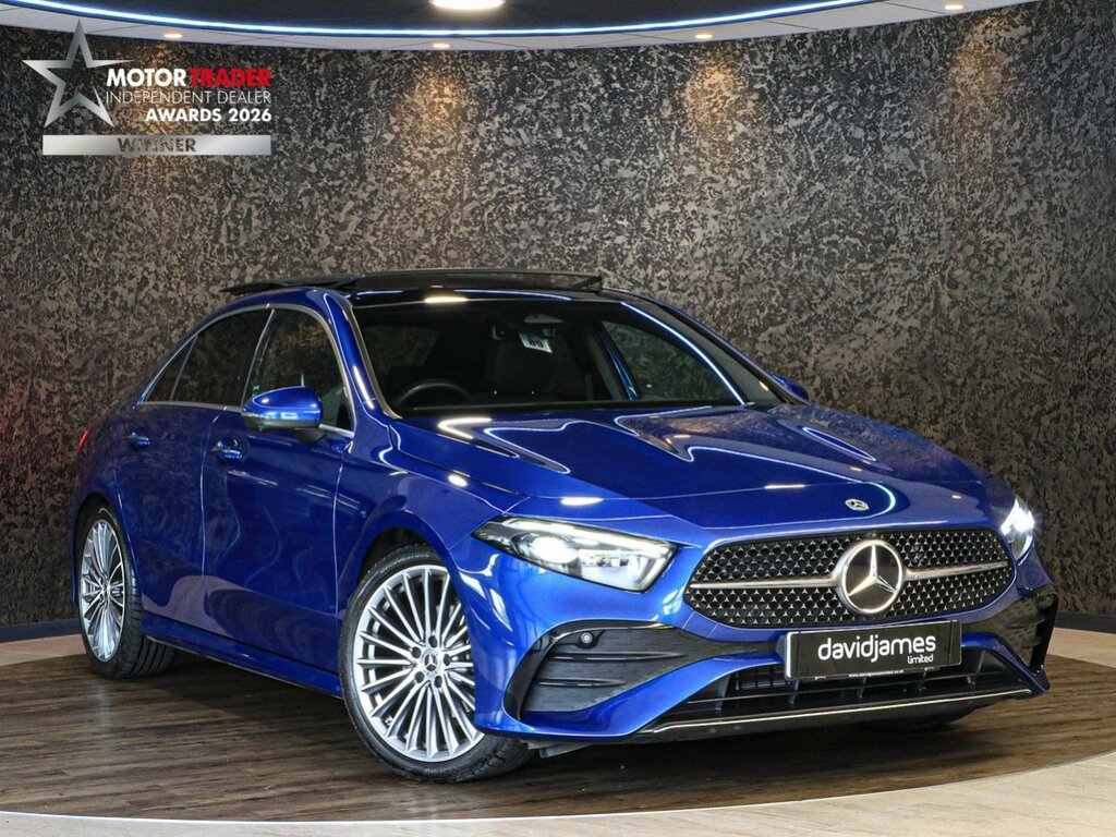 Mercedes-Benz A Class A200h Mhev Amg Line Blue