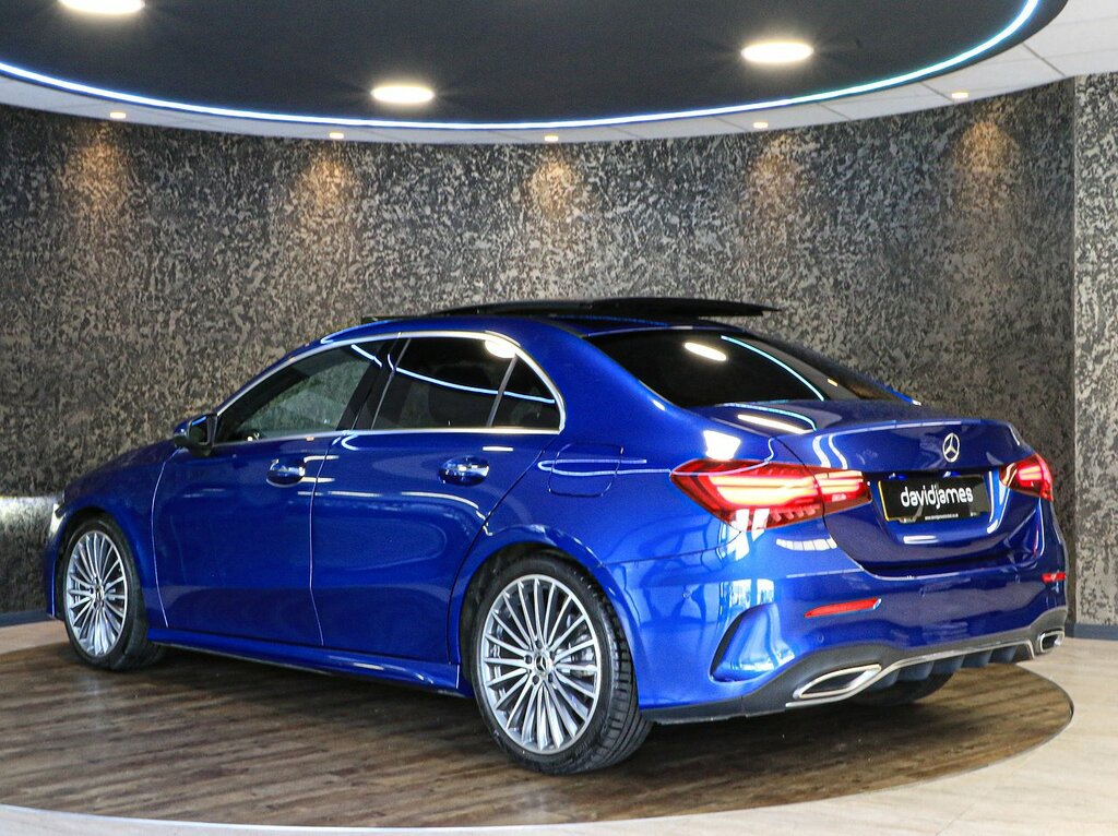 Mercedes-Benz A Class A200h Mhev Amg Line YP73ZVK Blue #6