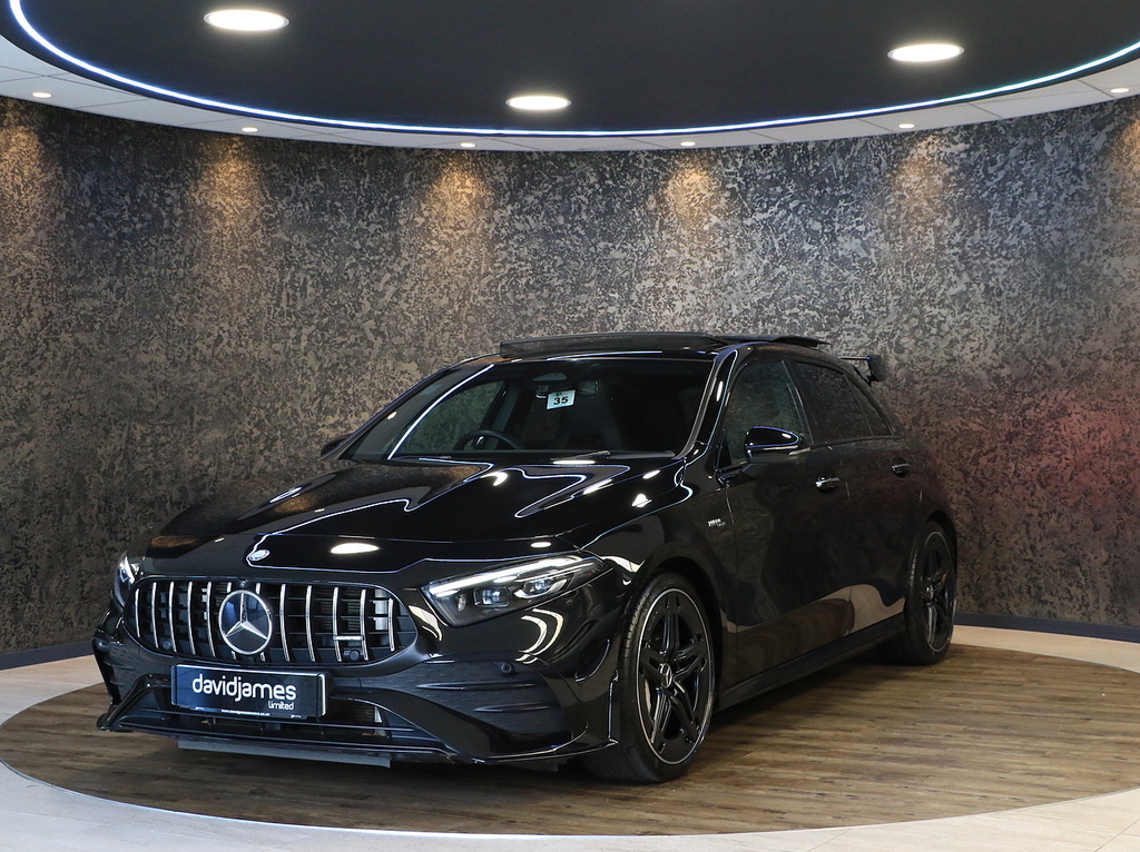 Mercedes-Benz A Class A35h Mhev Amg LF23AFS Black #3