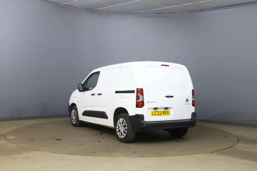 Citroen Berlingo 1.5 Berlingo 1000 Enterprise Professional Blue Hdi White #4