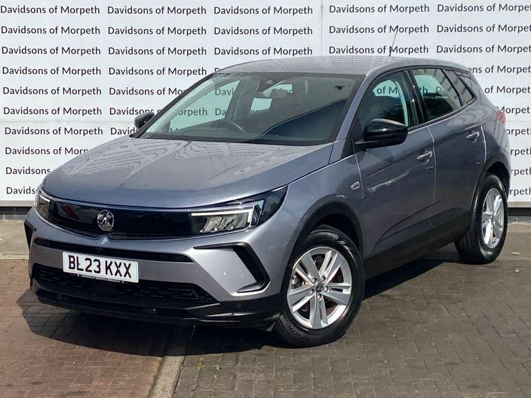 Vauxhall Grandland 1.2 Turbo Design Suv Euro 6 Ss BL23KXX Grey #3