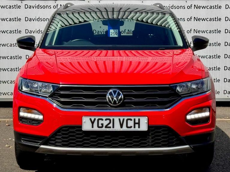 Volkswagen T-Roc 1.5 Tsi Gpf Evo Design Suv Dsg Euro 6 YG21VCH Red #2