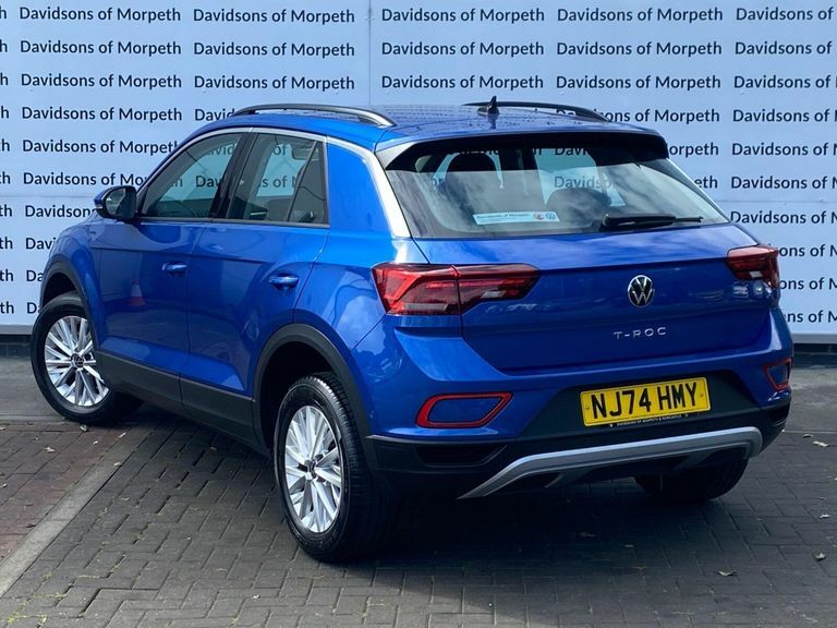Volkswagen T-Roc 1.0 Tsi Life Suv Euro 6 Ss 1 Blue #4