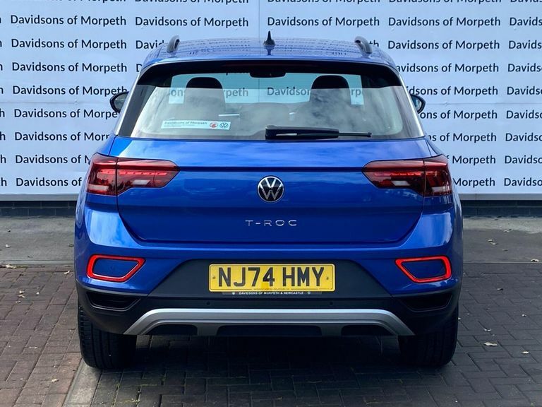 Volkswagen T-Roc 1.0 Tsi Life Suv Euro 6 Ss 1 Blue #6