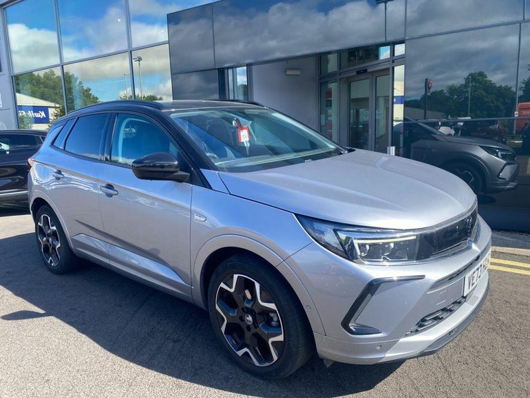 Vauxhall Grandland 1.2 Turbo Ultimate Suv Euro 6 S VE73HUA Grey