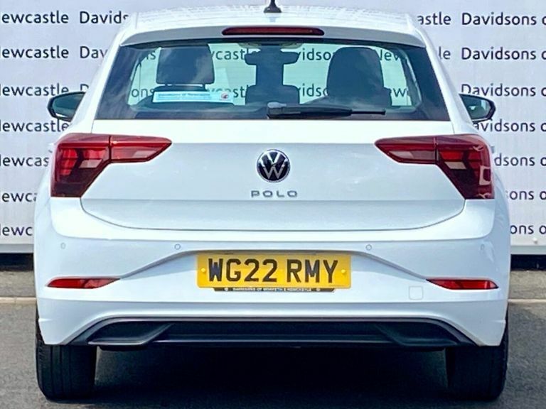 Volkswagen Polo 1.0 Tsi Life Hatchback Dsg Euro 6 Ss WG22RMY White #6