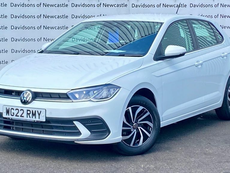Volkswagen Polo 1.0 Tsi Life Hatchback Dsg Euro 6 Ss WG22RMY White #3