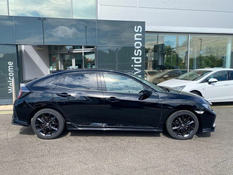 Honda Civic 1.5 Vtec Turbo Sport Hatchback E Black #2
