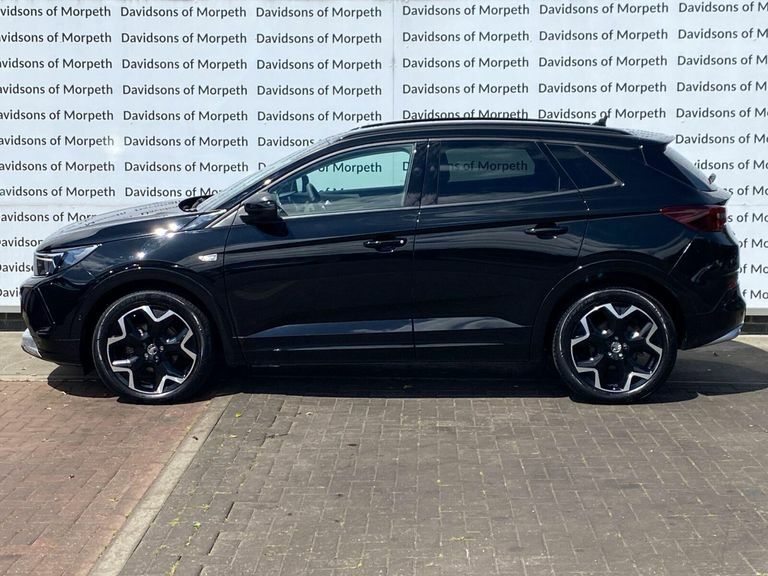 Vauxhall Grandland 1.2 Ultimate Suv Hybrid E-dct Euro 6 S CX74PVY Black #5