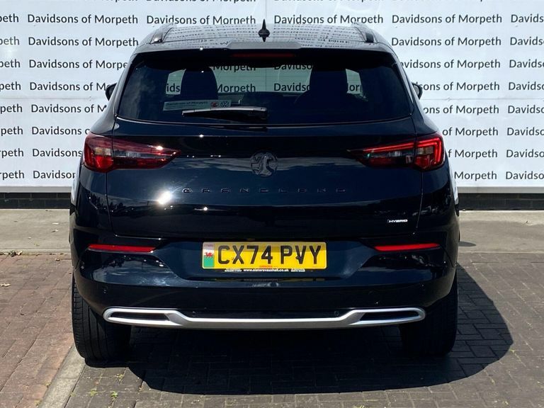 Vauxhall Grandland 1.2 Ultimate Suv Hybrid E-dct Euro 6 S CX74PVY Black #6
