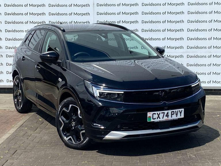 Vauxhall Grandland 1.2 Ultimate Suv Hybrid E-dct Euro 6 S Black