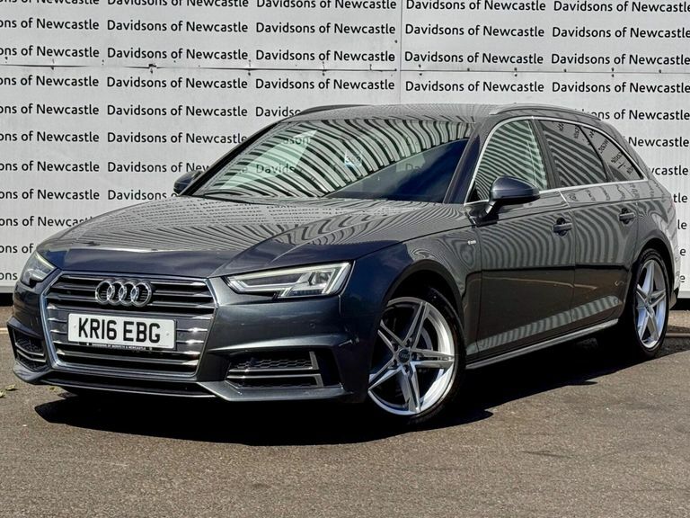 Audi A4 2.0 Tdi S Line Estate Euro 6 S Grey #3