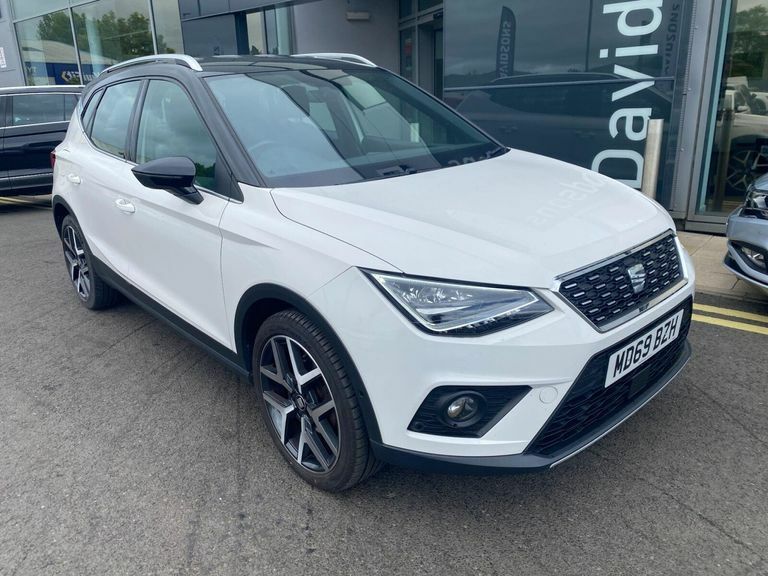 Seat Arona 1.0 Tsi Gpf Xcellence Lux Suv Dsg Euro White