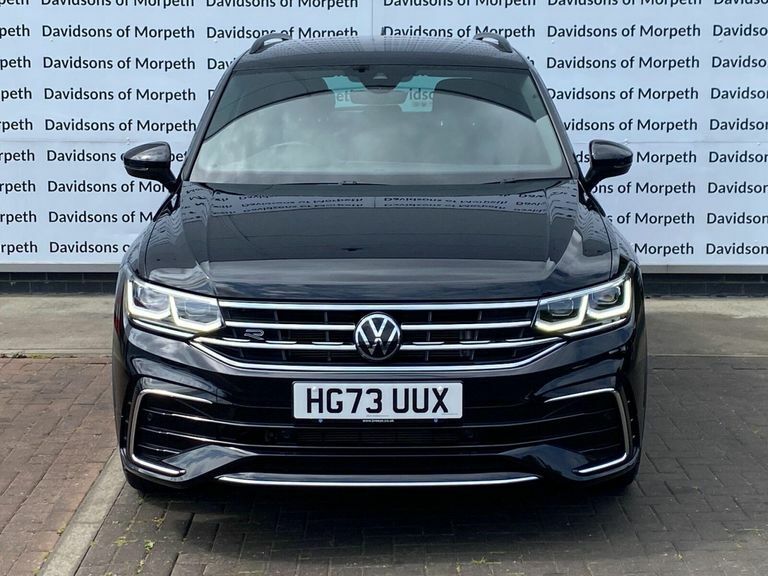 Volkswagen Tiguan 2.0 Tdi R-line Edition Dsg Euro 6 Ss HG73UUX Black #2