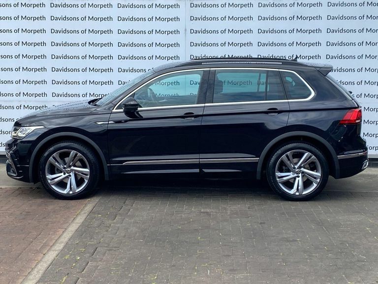 Volkswagen Tiguan 2.0 Tdi R-line Edition Dsg Euro 6 Ss HG73UUX Black #5