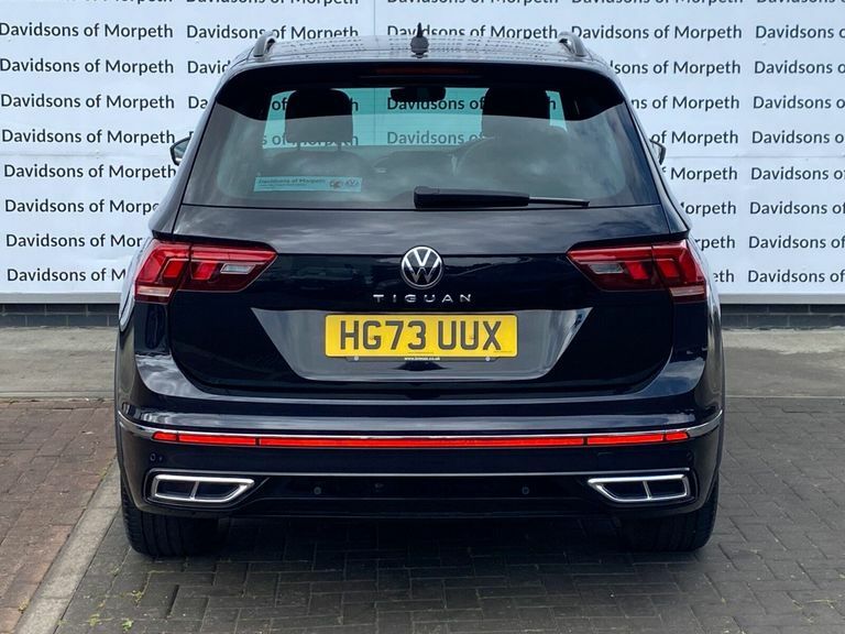 Volkswagen Tiguan 2.0 Tdi R-line Edition Dsg Euro 6 Ss HG73UUX Black #6