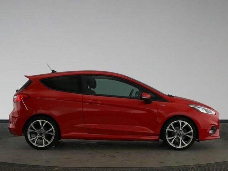 Ford Fiesta 1.0T Ecoboost St-line X Edition Hatchback Petr NU21SZT Red #2