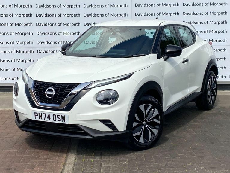 Nissan Juke 1.0 Dig-t Acenta Premium Suv Eur White #3