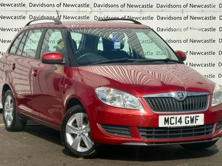 Skoda Fabia 1.6 Tdi Se Estate Euro 5 105 Ps Red