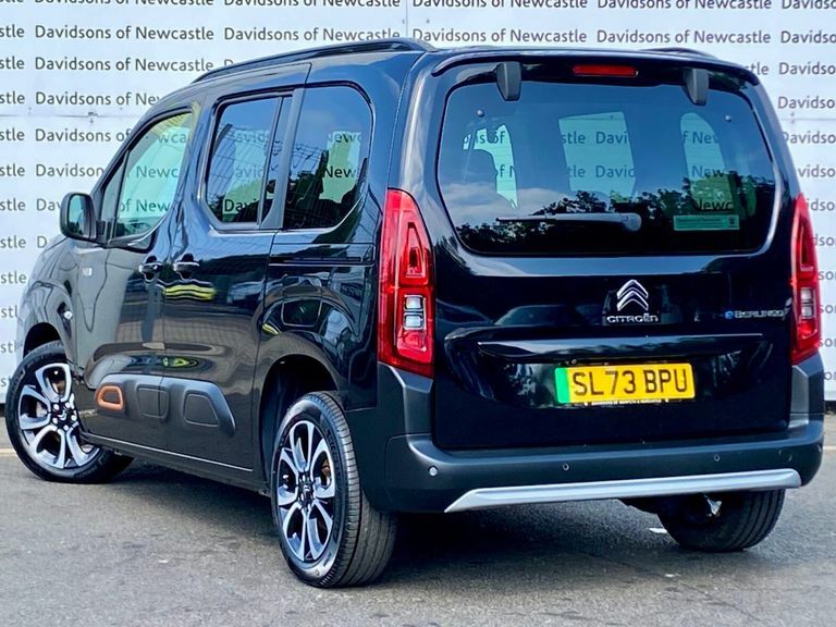 Citroen e-Berlingo 50Kwh Flair M Mpv 7.4Kw Charger Black #4