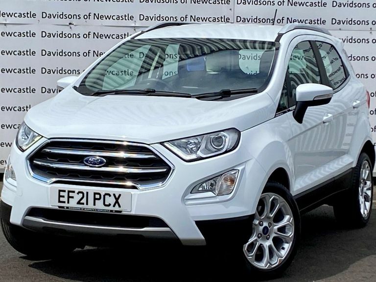 Ford Ecosport 1.0T Ecoboost Gpf Titanium Suv E White #3