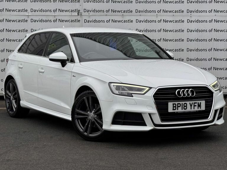 Audi A3 1.5 Tfsi Cod S Line Sportback Eu White