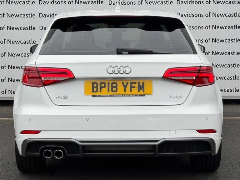 Audi A3 1.5 Tfsi Cod S Line Sportback Eu BP18YFM White #6