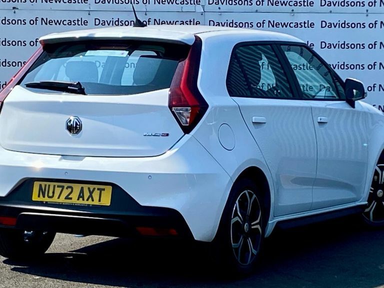MG MG3 1.5 Vti-tech Exclusive Nav Hatchback Ma NU72AXT White #5