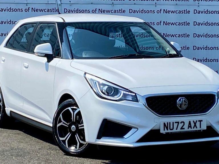 MG MG3 1.5 Vti-tech Exclusive Nav Hatchback Ma White