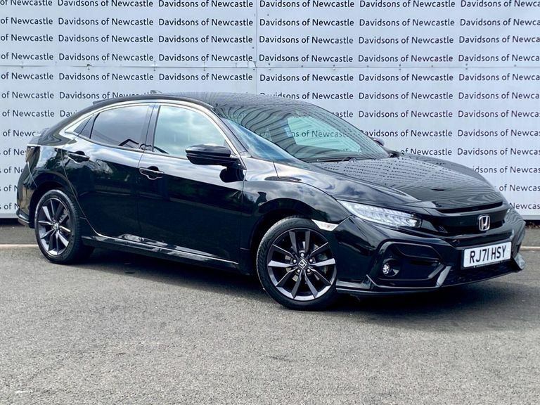 Honda Civic 1.0 Vtec Turbo Sr Hatchback Cvt Euro 6 Black