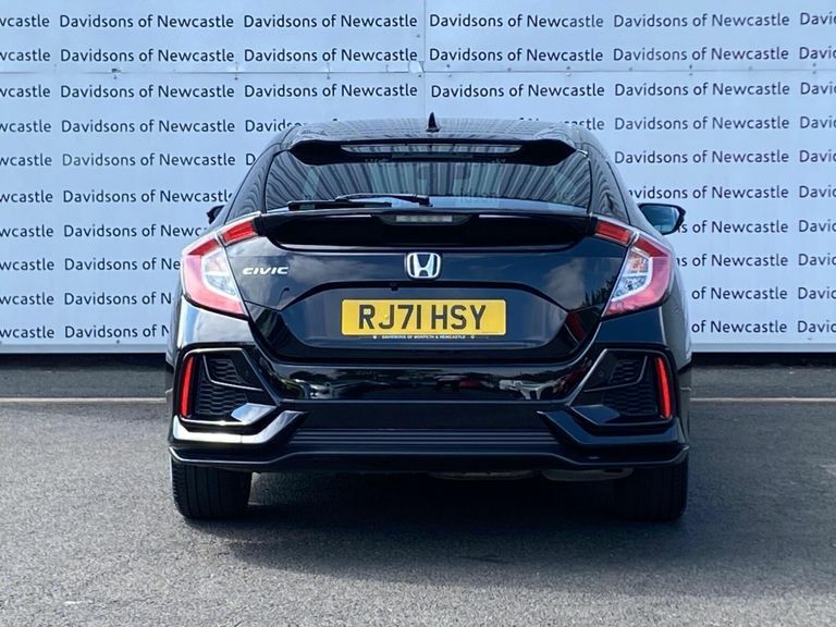Honda Civic 1.0 Vtec Turbo Sr Hatchback Cvt Euro 6 Black #6